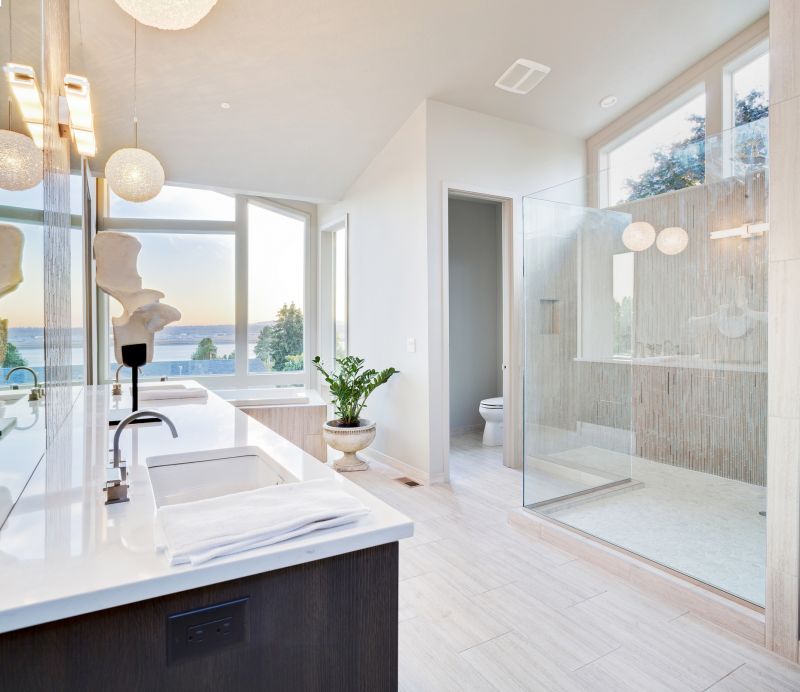 Wide Bathroom Space